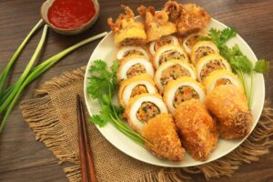 Cách làm mực nhồi thịt chiên giòn hấp dẫn