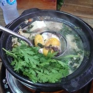 Cháo hột vịt lộn